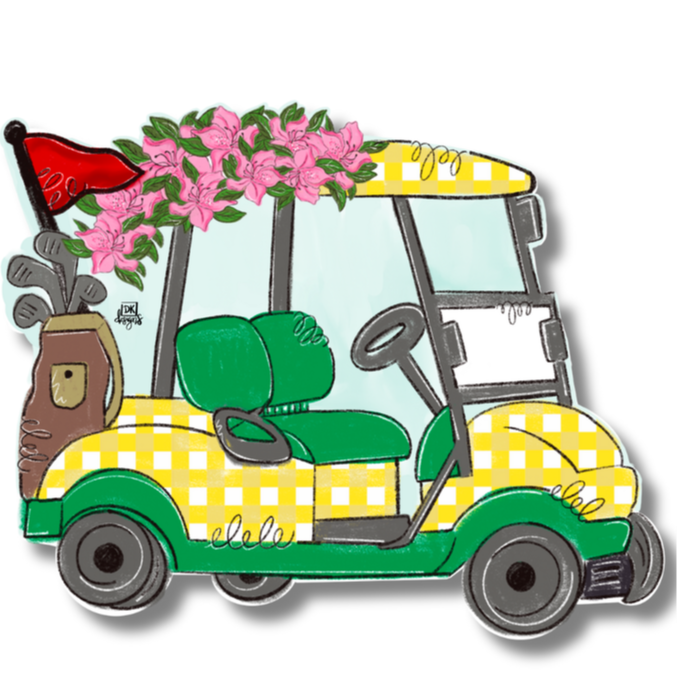 Azalea Golf Cart Mini DK Designs