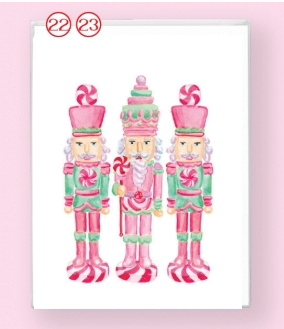Candy Nutcrackers Single Card