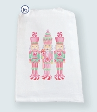 Candy Nutcrackers Tea Towel