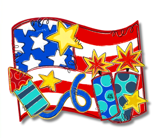 Freedom Flag Mini DK Designs