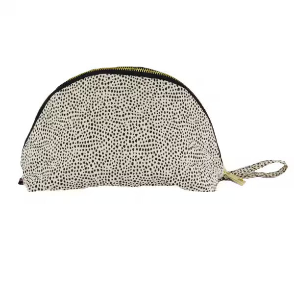 Large Taco Bag - Cheetah Seer Sucker