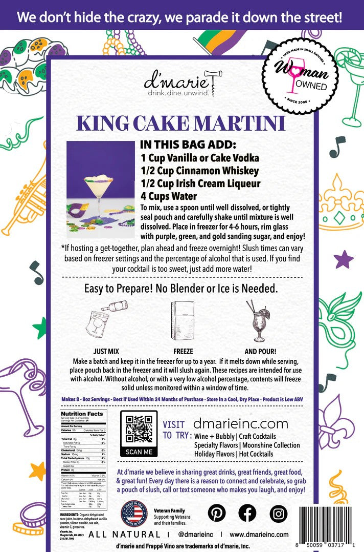 King Cake Martini