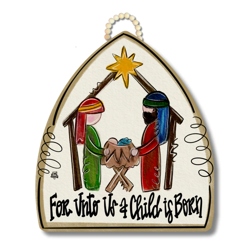 DK Nativity Cathedral Door Hanger