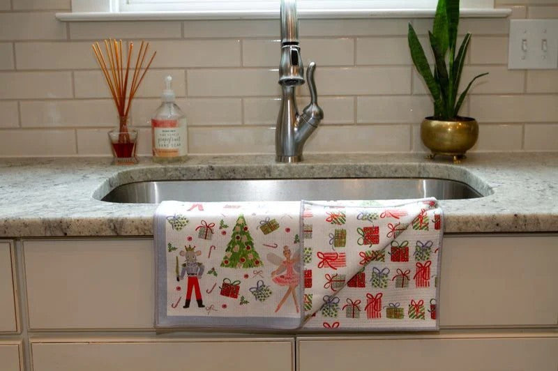 Nutcracker Ballet Tea Towel