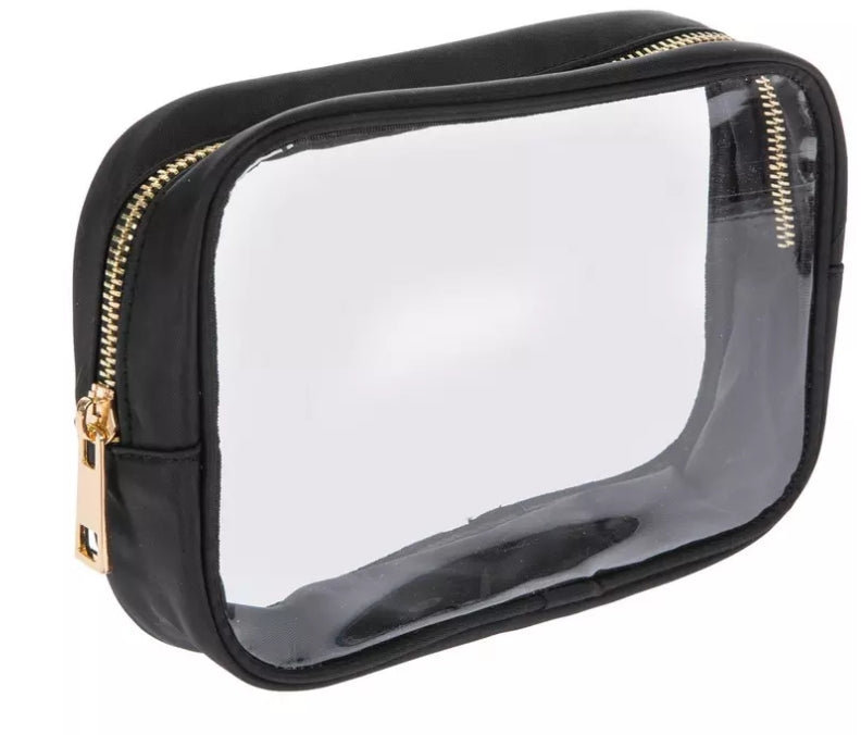 Transparent Rectangle Makeup Pouch