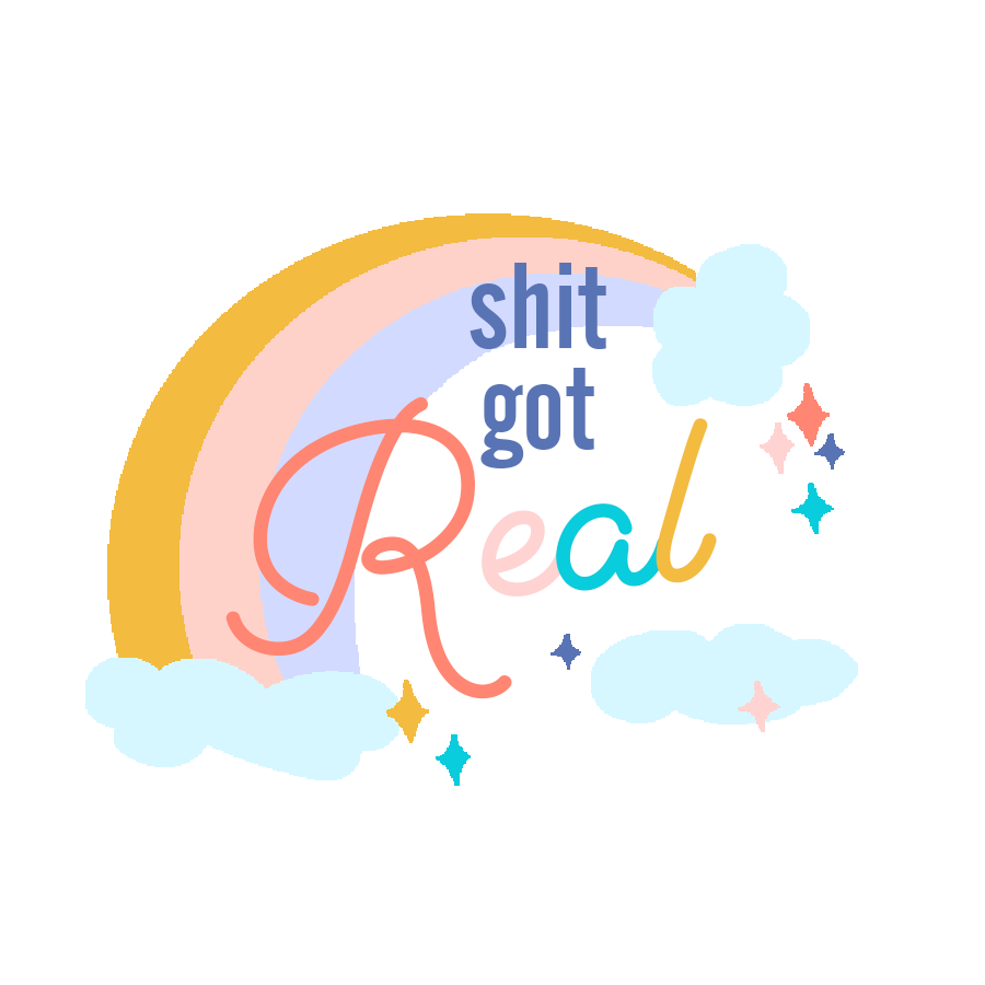 Shit Got Real Sticker