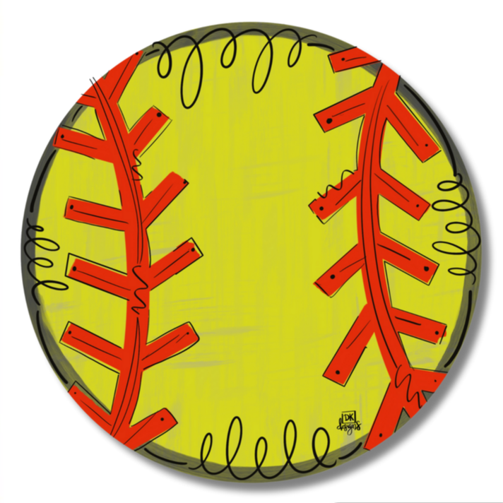 Softball Mini DK Designs