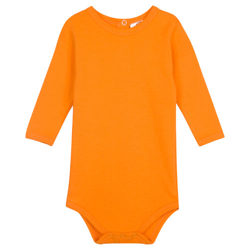 Unisex Long Sleeve Onesie - Orange