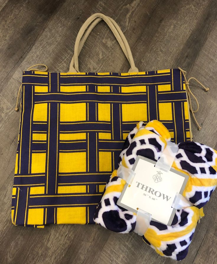 Geneva Throw - Purple/Gold