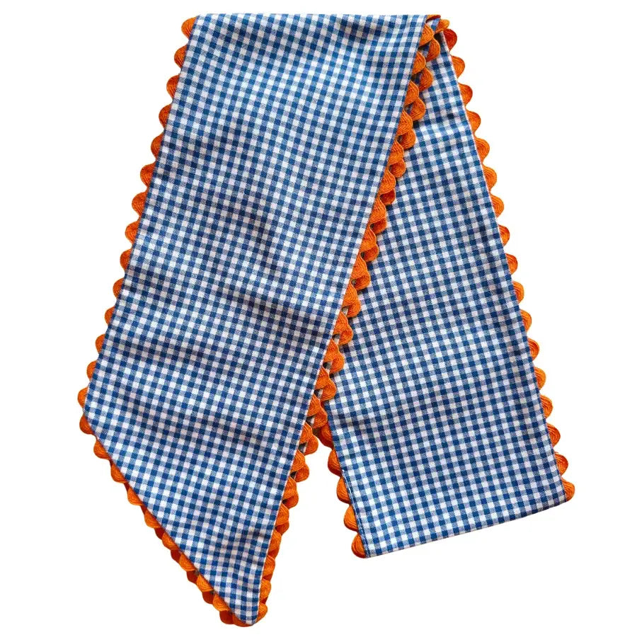 Custom Gingham Sashes with Trim
