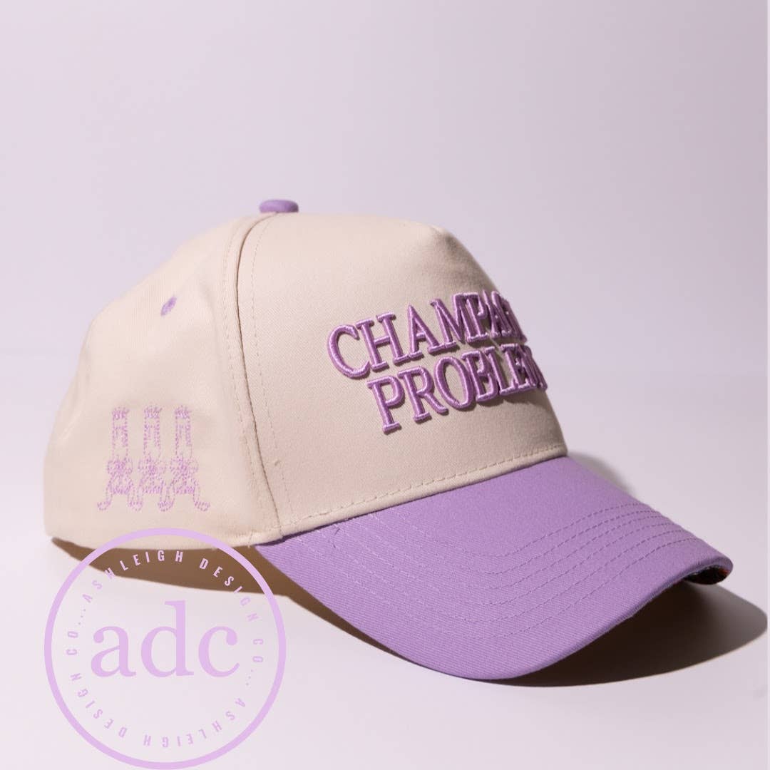 Champagne Problems Baseball Cap
