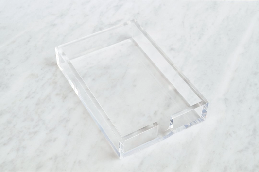 Tall Acrylic Notepad Holder
