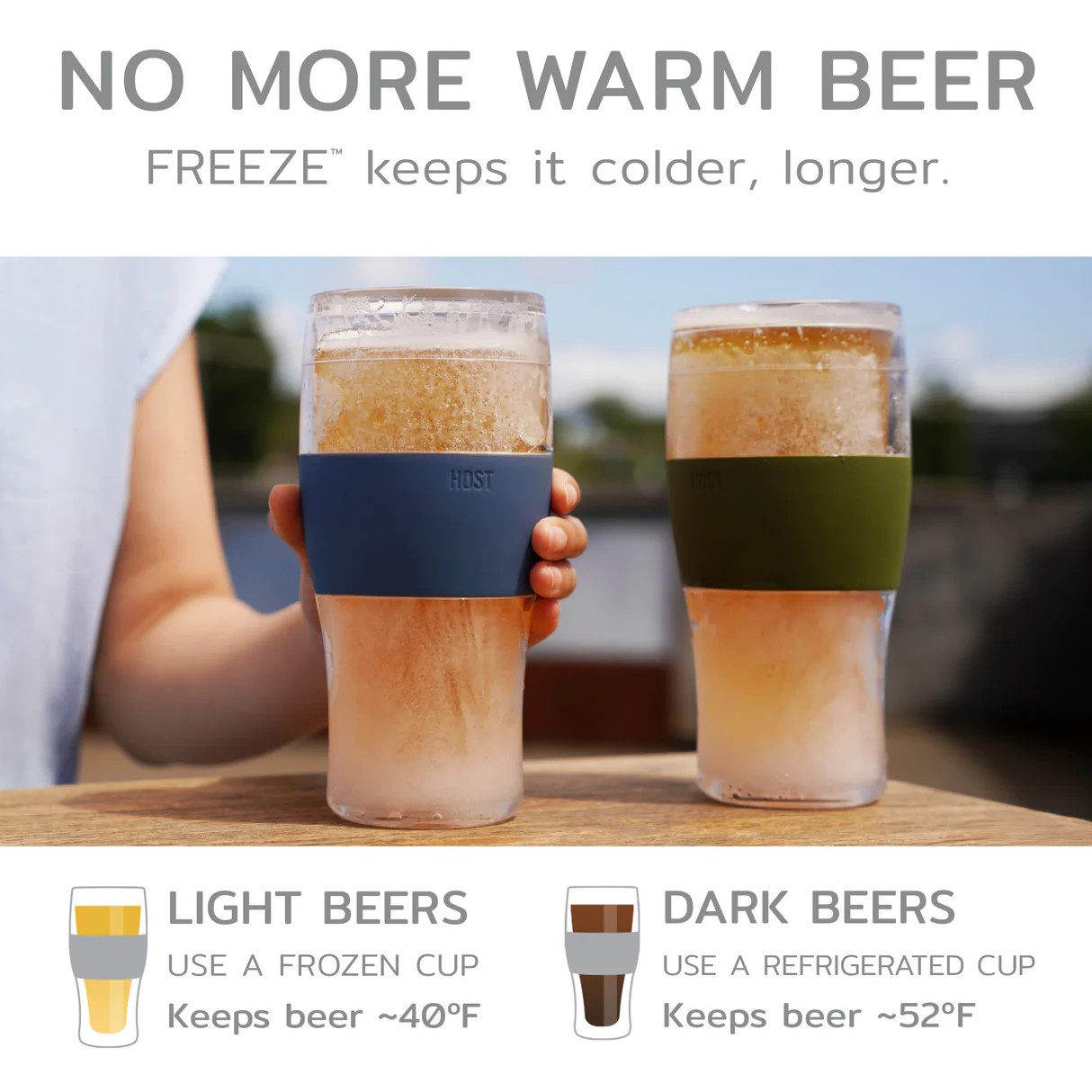 Beer Freeze Collegiate Colors