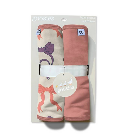 Bows - Burp Cloth Set