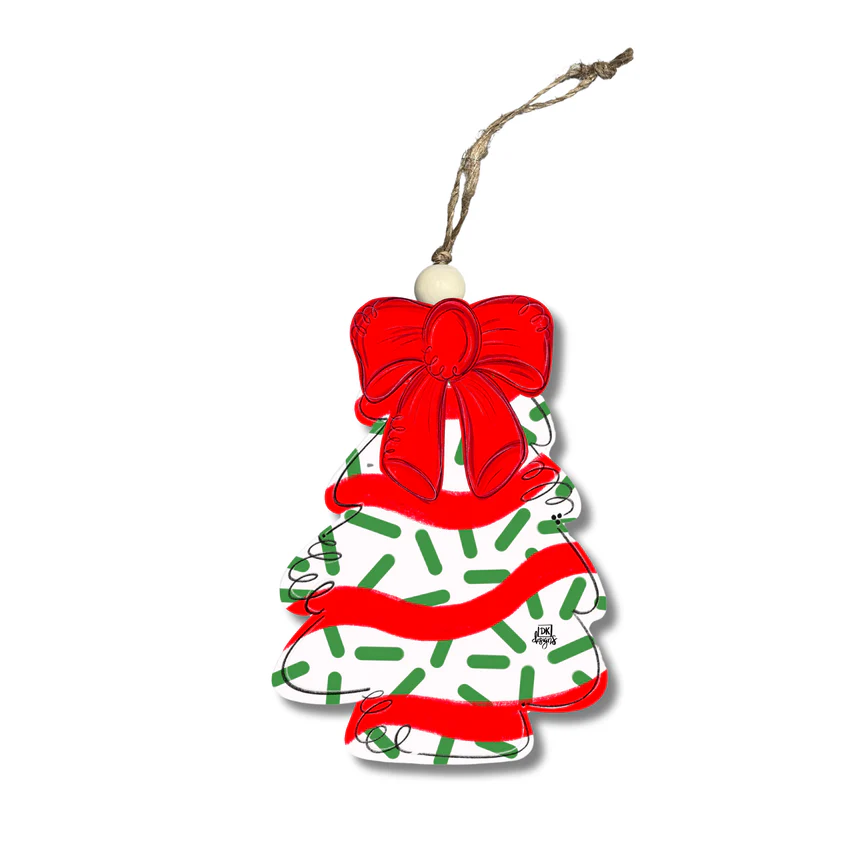 DK: Christmas Cake Ornament