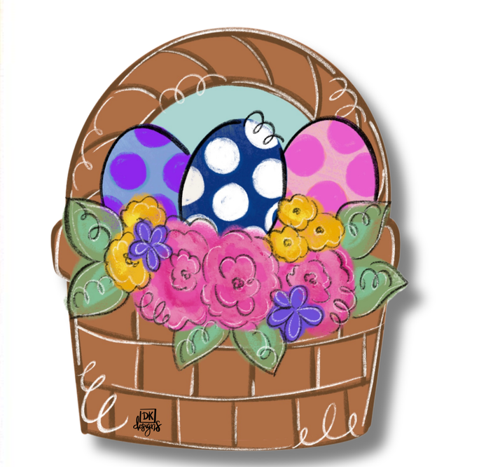 Easter Basket Mini DK Designs