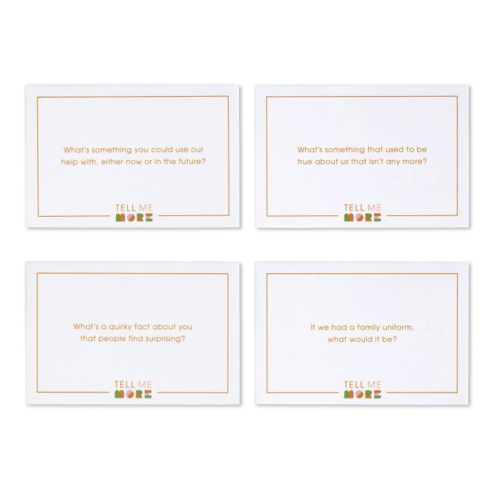 Tell Me More - Family Edition Card Set