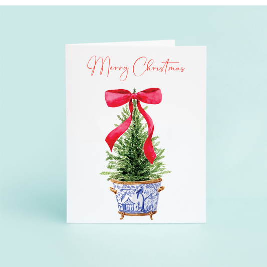 Ginger Pot "Merry Christmas" Single Card