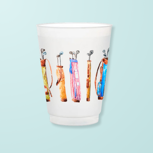 Golf Bag Frosted Cups