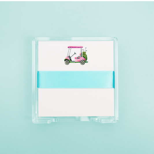 Golf Cart Square Desk Set