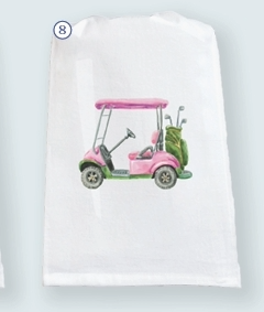 Golf Cart Tea Towel