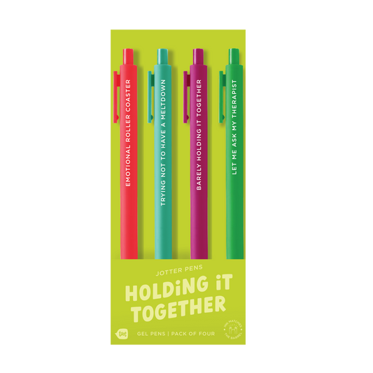 Holding It Together -Pen Set of 4