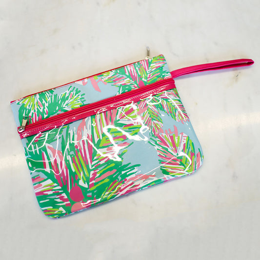 Wet/Dry Bag - Pink Tropical