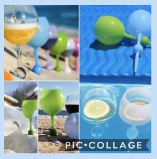 Floating Wine Glass