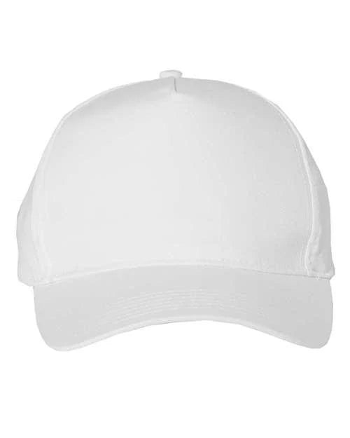 3D Number Five-Panel Twill Cap with Name on Side