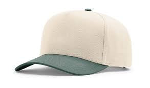 3D Number Five-Panel Twill Cap with Name on Side