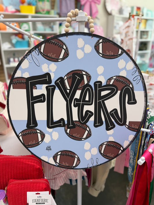 Flyers Football Door Hanger