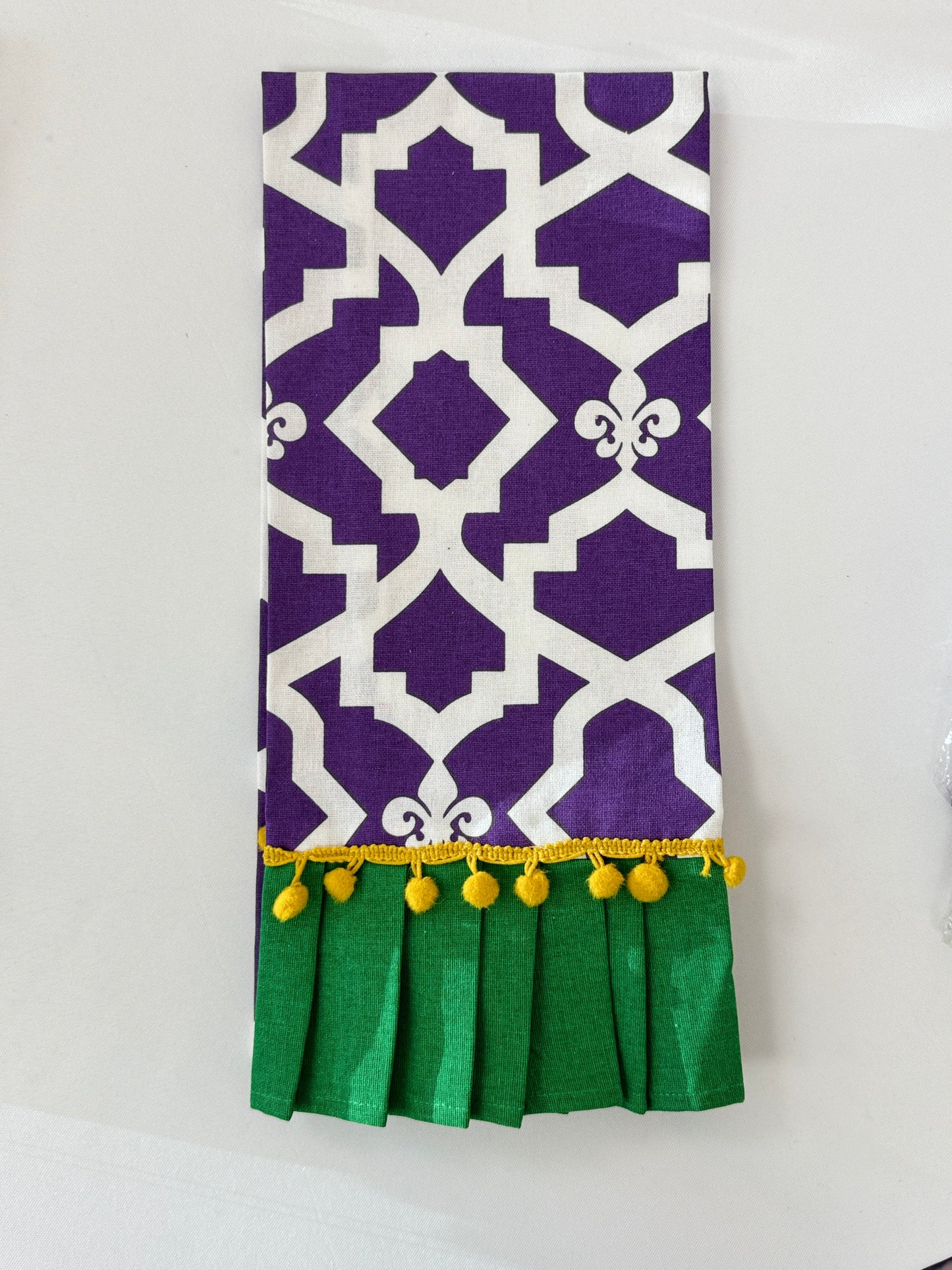 Mardi Gras Hand Towel