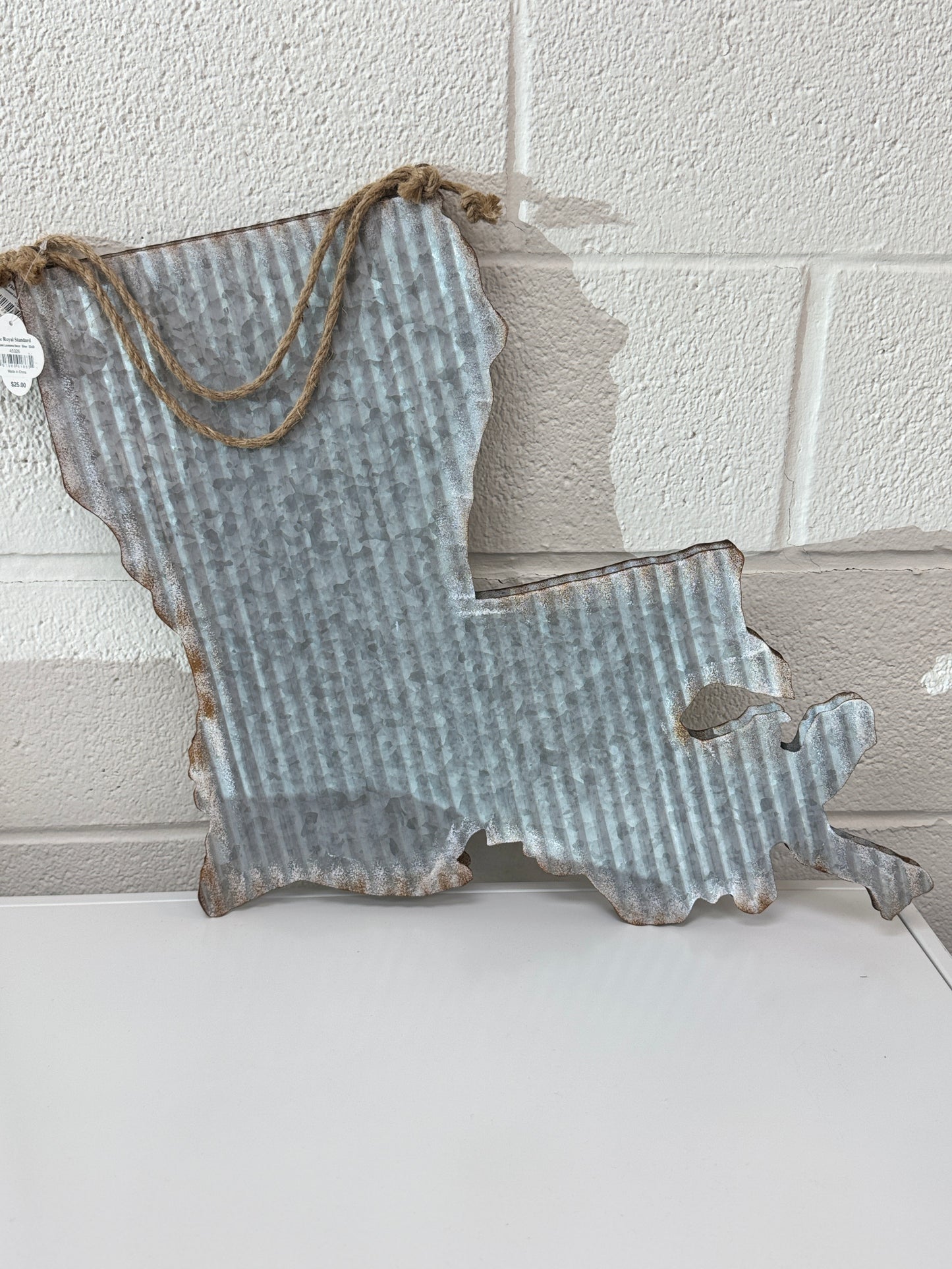 Galvanized Louisiana Decor