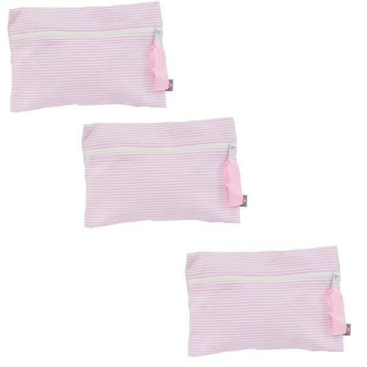 Cosmo Bag Light Pink Seer Sucker