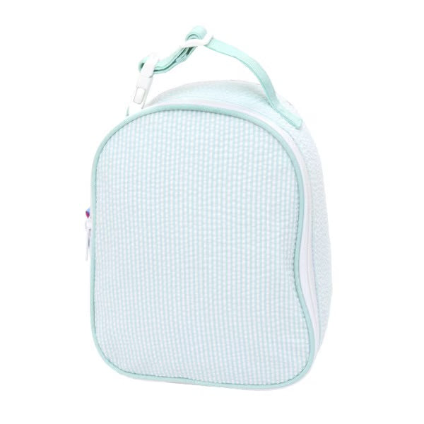 Gumdrop Lunchbox Mint Seer Sucker