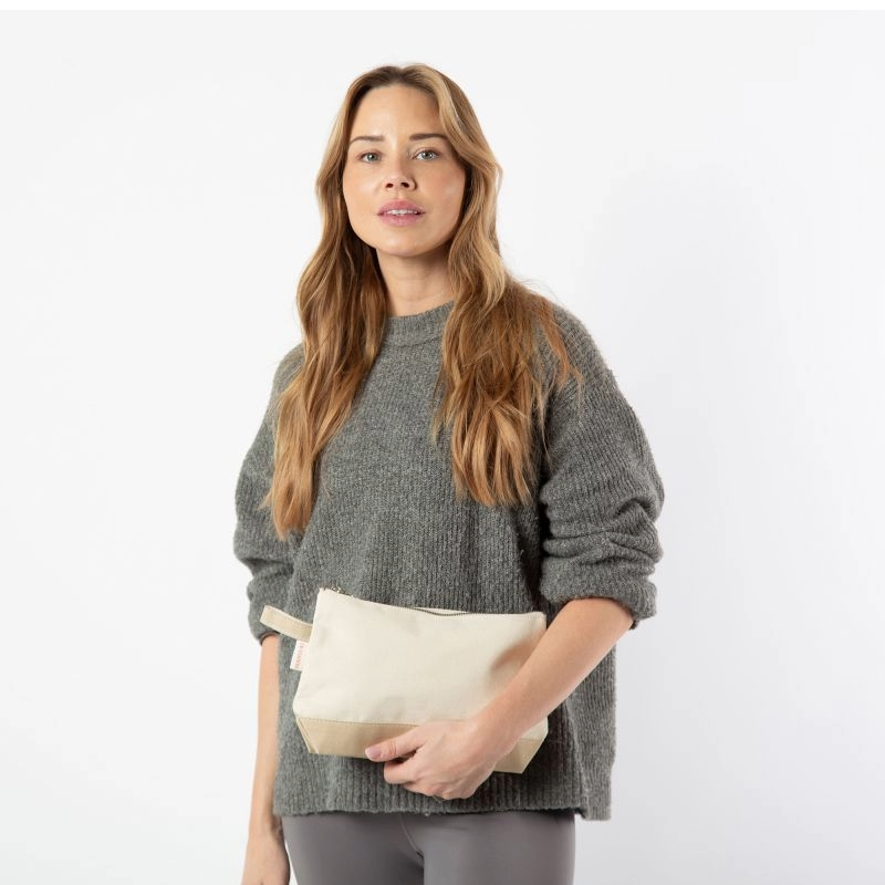 Canvas Makeup Bag