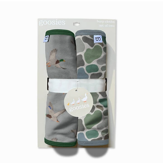Mallard Ducks & Camo - Burp Cloth Sets