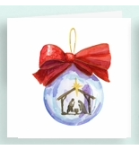Nativity Ornament Enclosure Card / Single