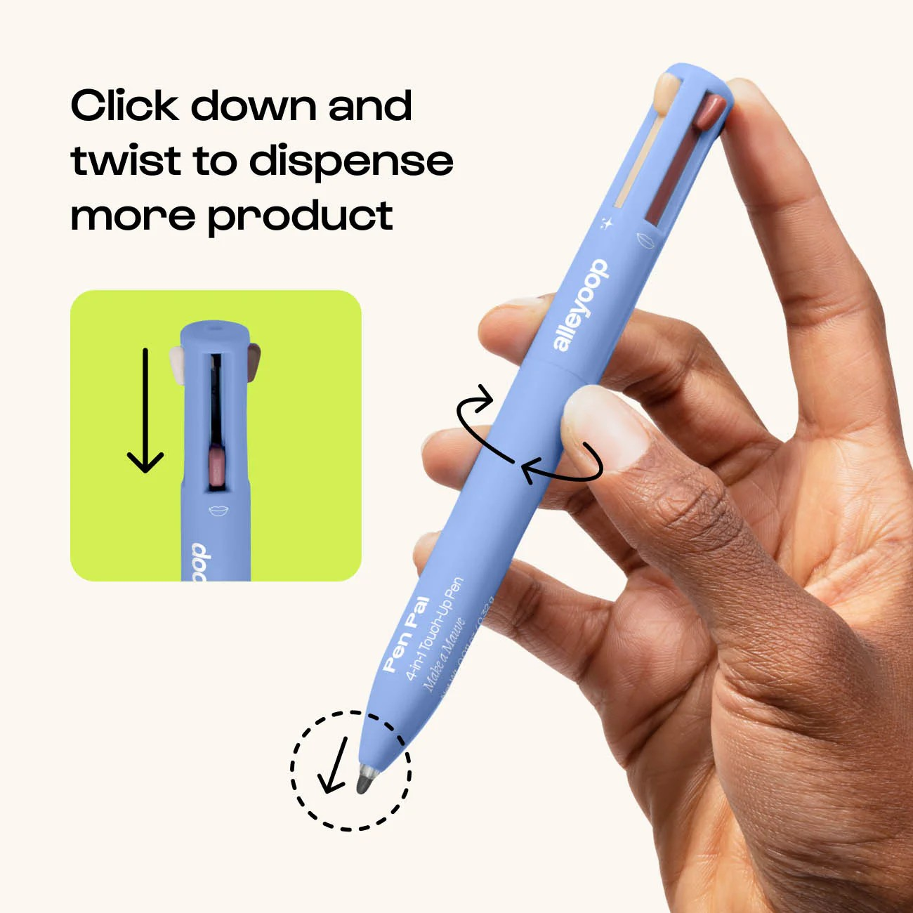 Alleyoop Pen Pal 4-in-1 Touchup Pen