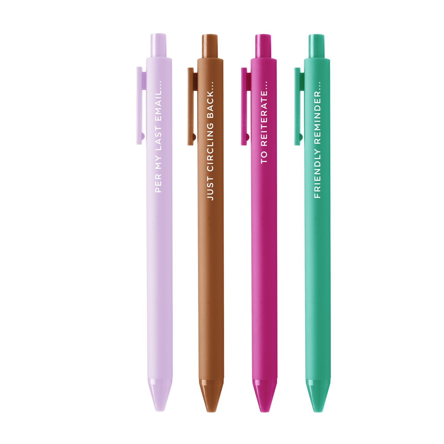 Per My Last Email -Pen Set of 4