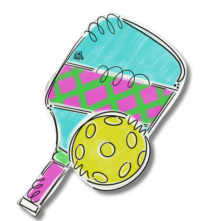Pickle Ball Mini DK Designs