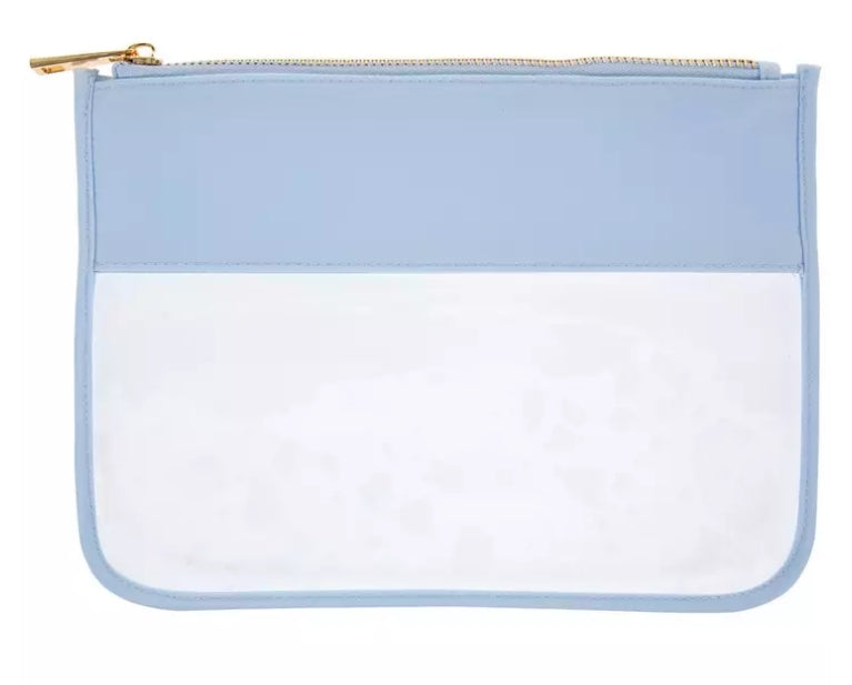 Clear Flat Makeup Pouch