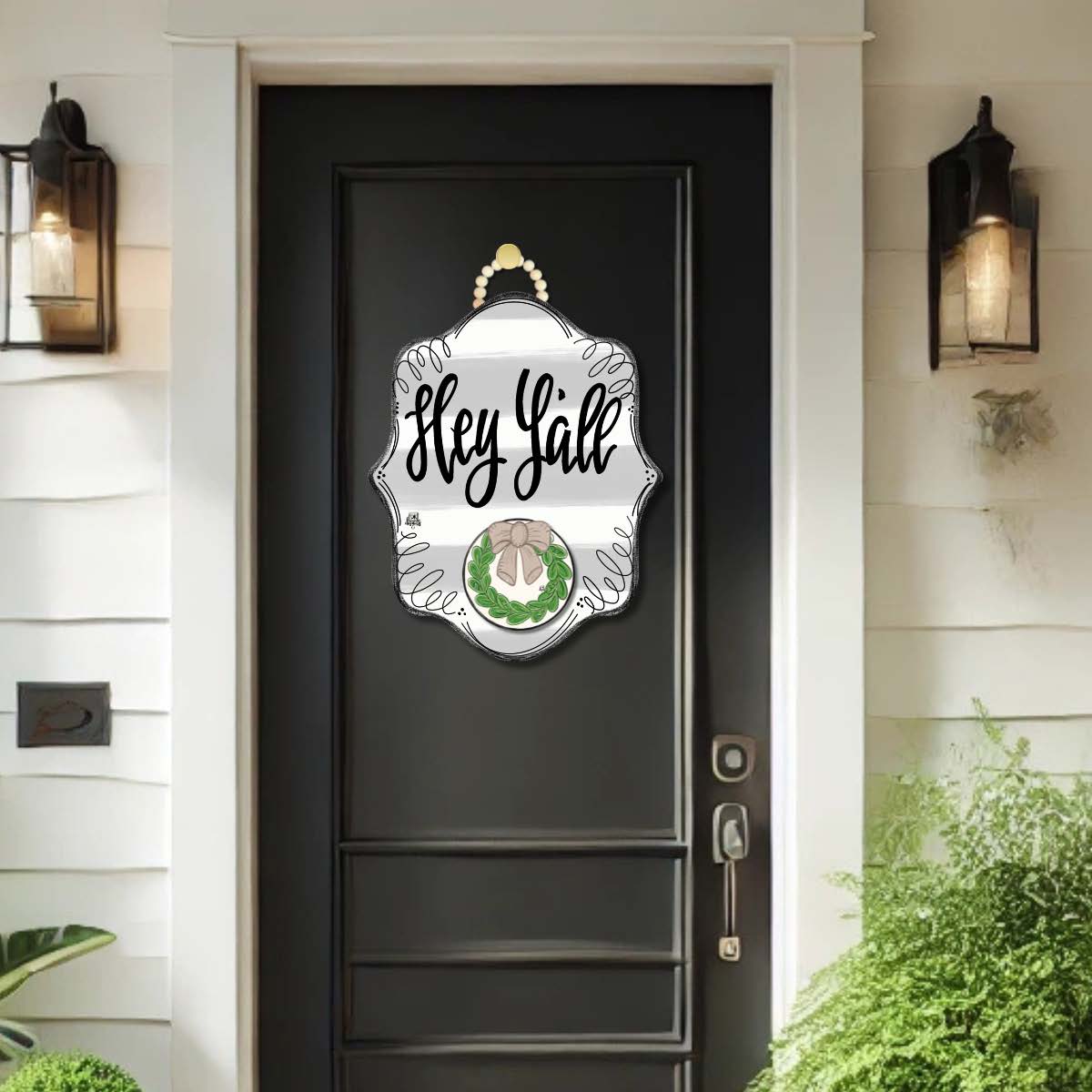 Stripe Bloom "Hey Yall" with Room for a Mini