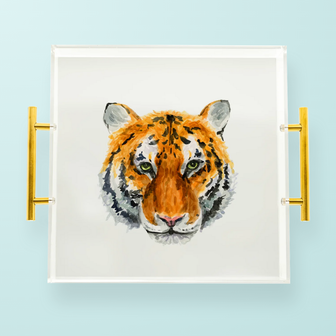 Tiger Acrylic Tray