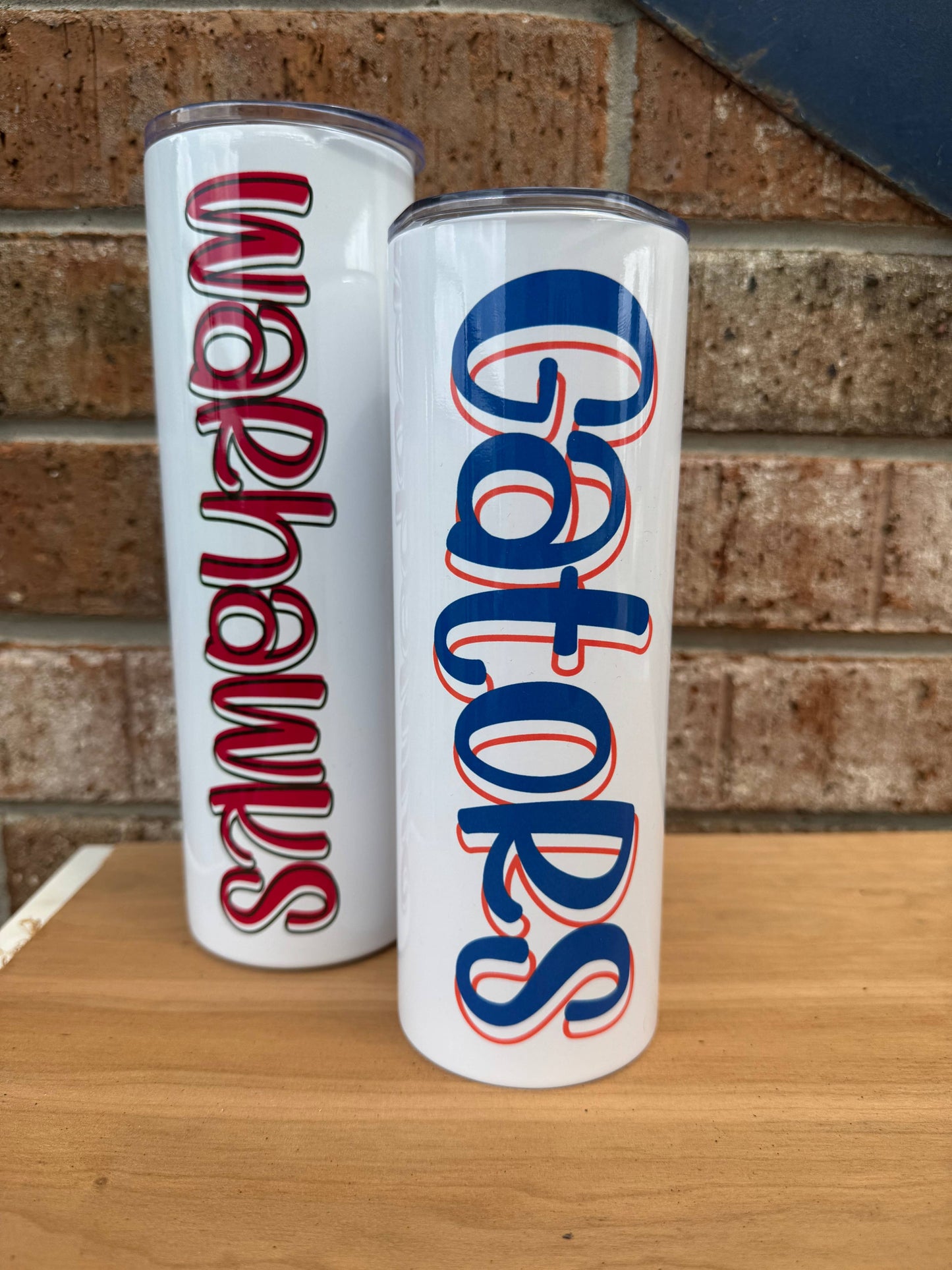 Custom School Spirit Tumbler * Gameday * Mascot