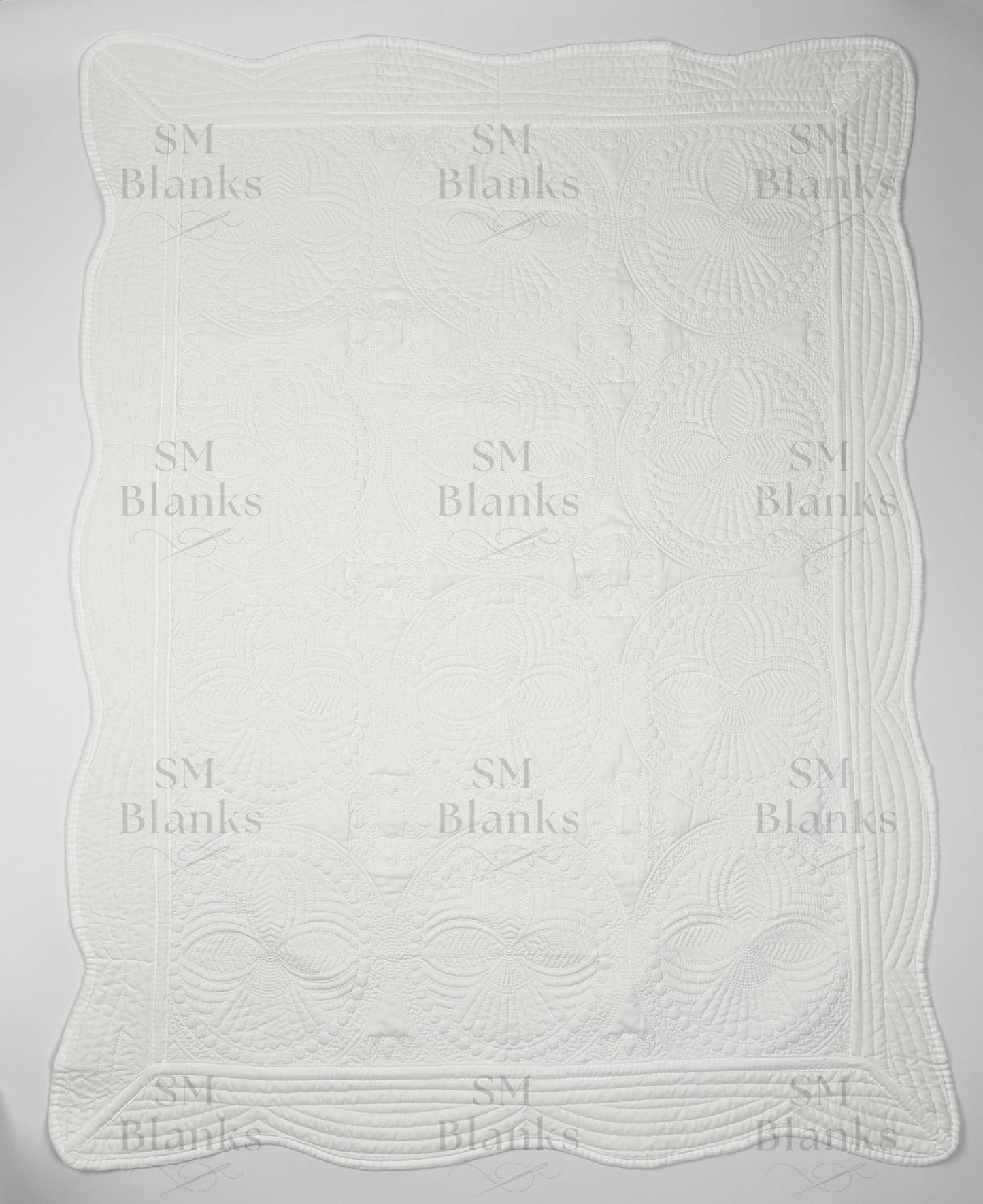 White Baby Heirloom Quilt