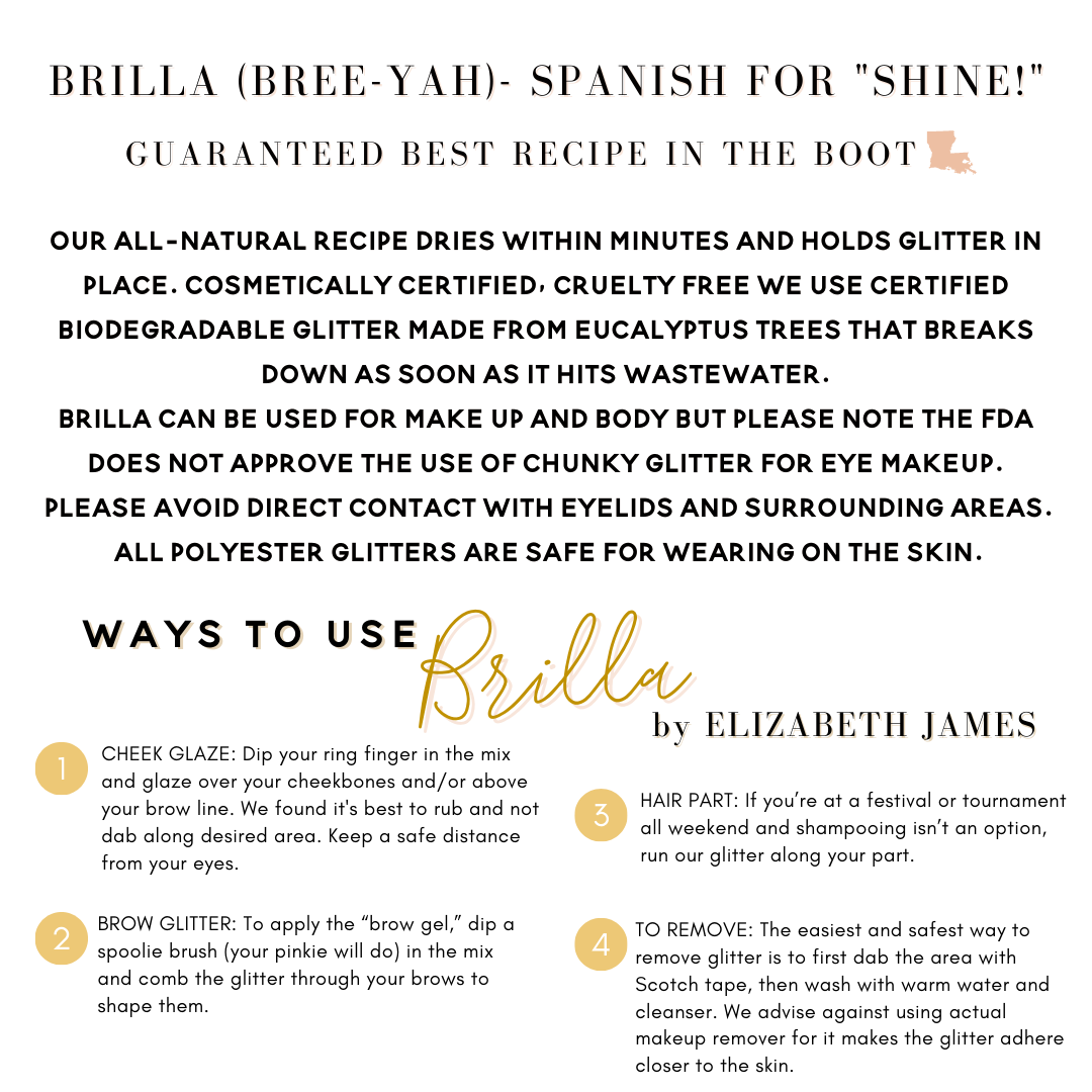 Game Day Brilla Cosmetic Glitters