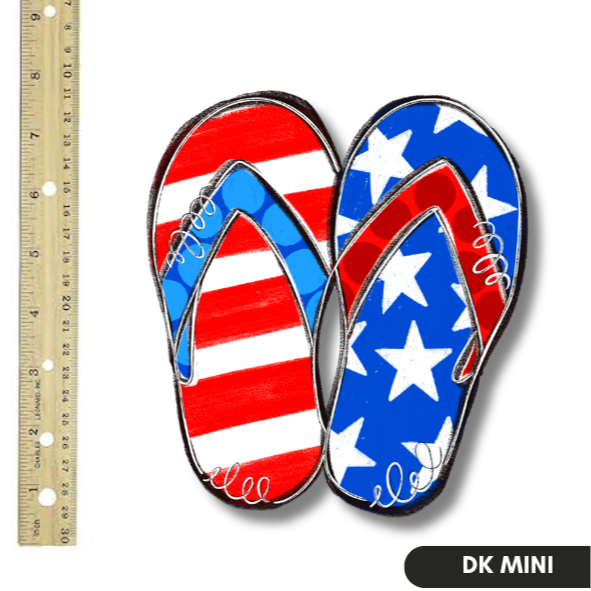 DK Stars and Stripes Flip Flop Mini