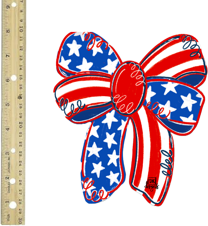 DK Patriotic Bow Mini