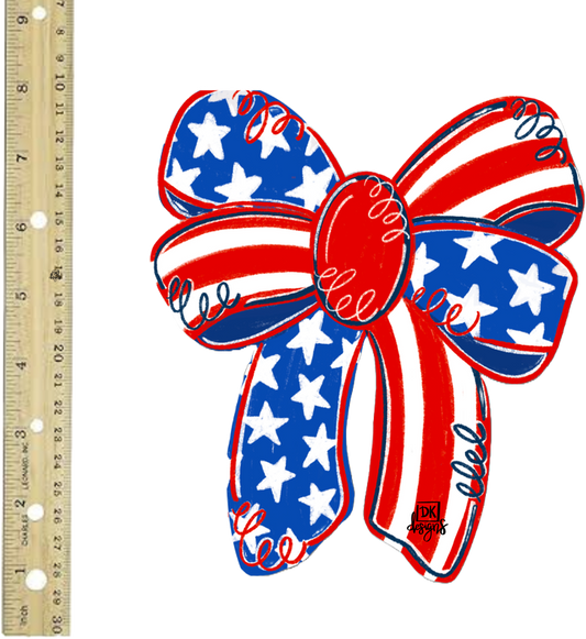 DK Patriotic Bow Mini